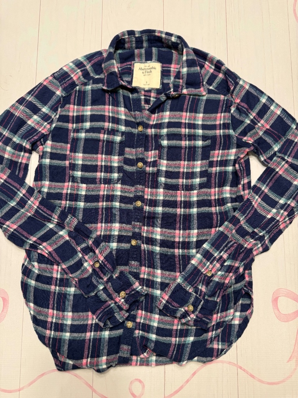 Abercrombie and Fitch Flannel Size Small